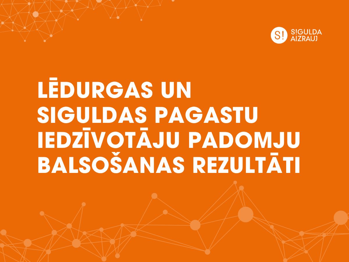 Noslēdzoties sabiedrības balsojumam, ievēlētas jaunās Lēdurgas un Siguldas pagastu iedzīvotāju padomes