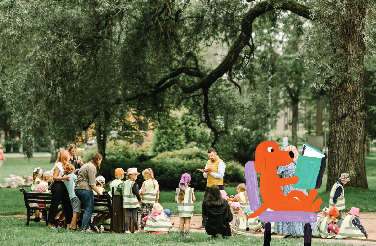 Siguldas bērnu un jauniešu literatūras festivāla grāmatu skapja atklāšana