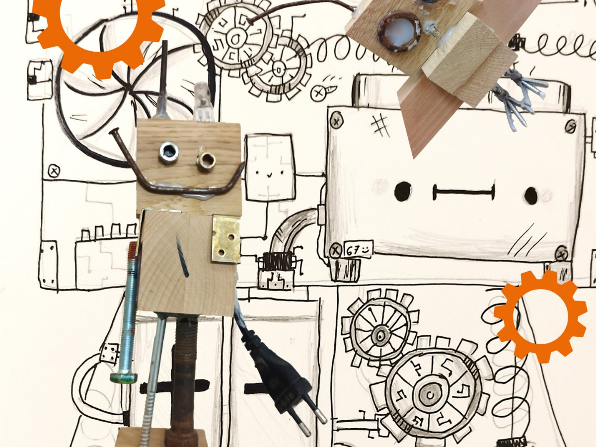 Mālpils Mūzikas un mākslas skolas audzēkņu darbu izstāde “Robotiņi tuvplānā”