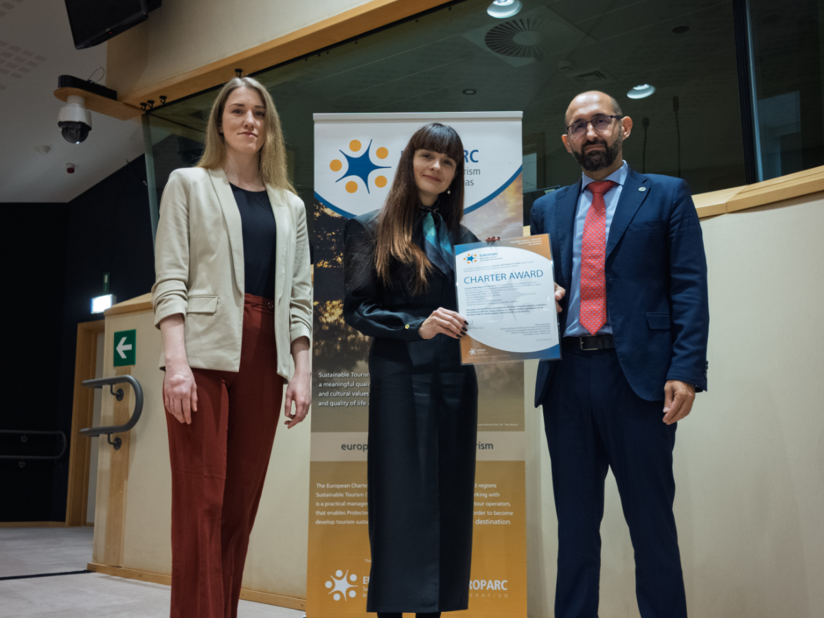 Gaujas Nacionālais parks iegūst Eiropas ilgtspējīga tūrisma hartas sertifikātu