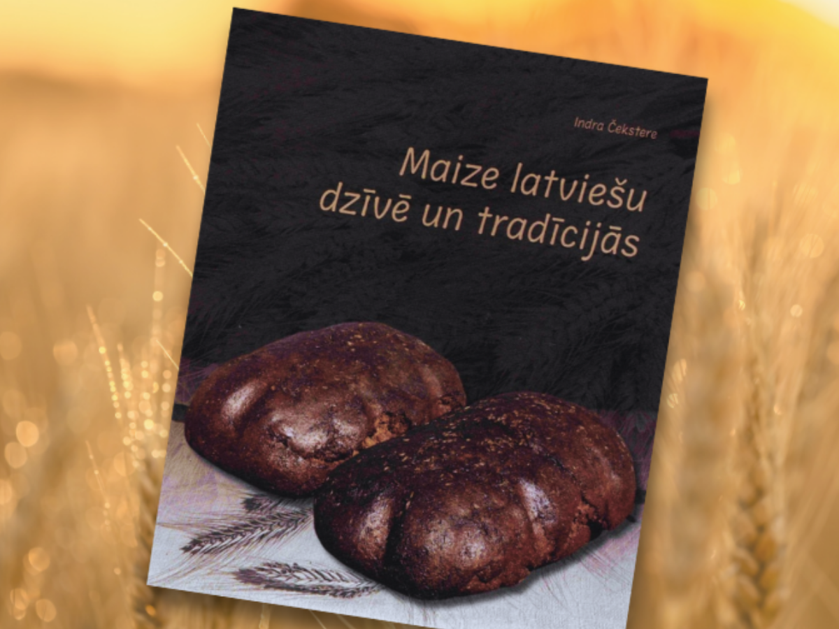Siguldas novada bibliotēkā notiks Indras Čeksteres grāmatas “Maize latviešu dzīvē un tradīcijās” atvēršanas svētki
