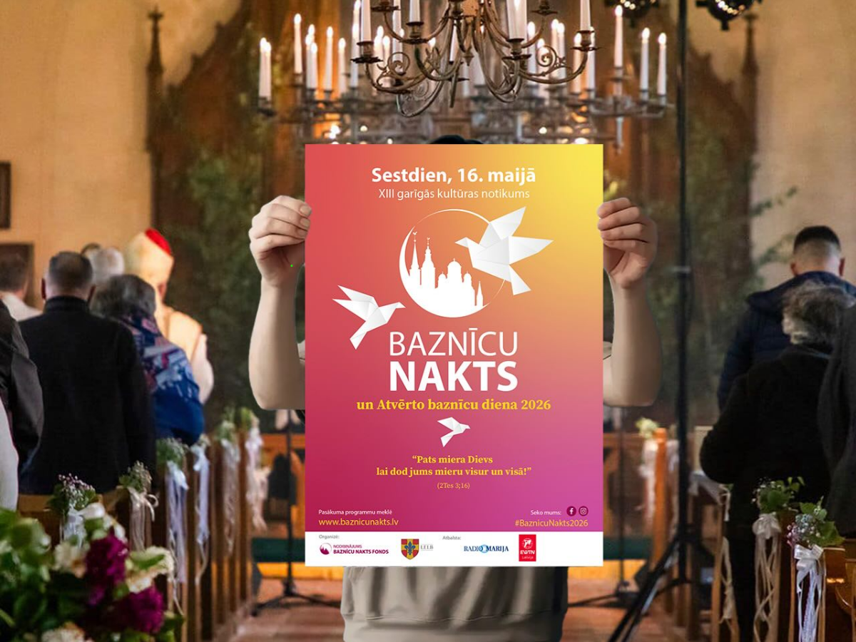 16. maijā Siguldas novadā norisināsies “Baznīcu nakts” un “Atvērto baznīcu diena”&nbsp;