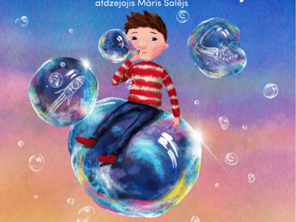 Mākslinieces Agneses Spridzānes ilustrāciju izstāde Pēra Aksela Prica grāmatai “Cerību burbuļi”