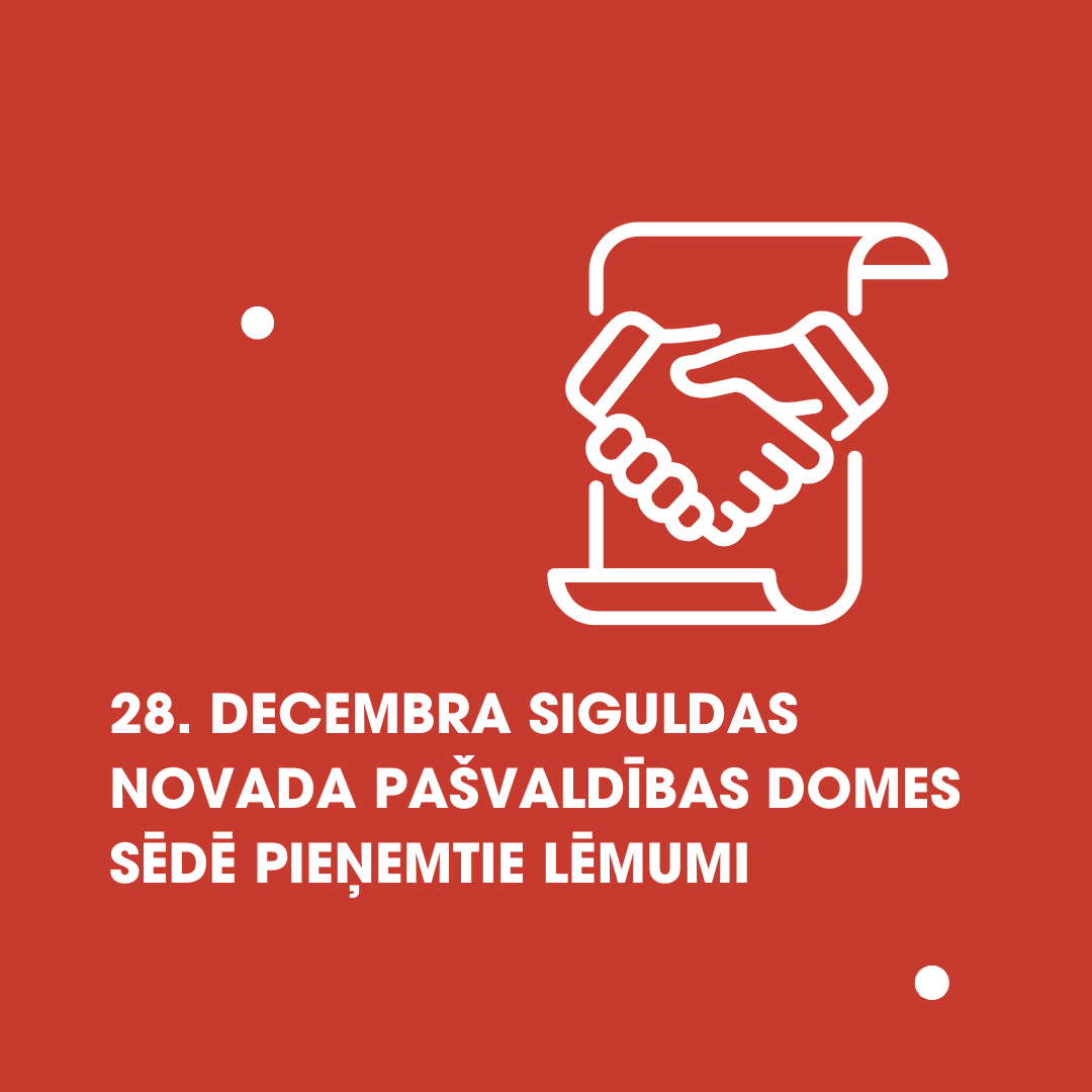 28. decembra domes sēdē pieņemtie lēmumi