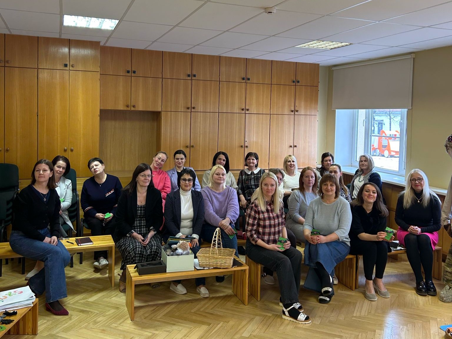 Pirmsskolas pedagogi prezentē izstrādātos metodiskos materiālus