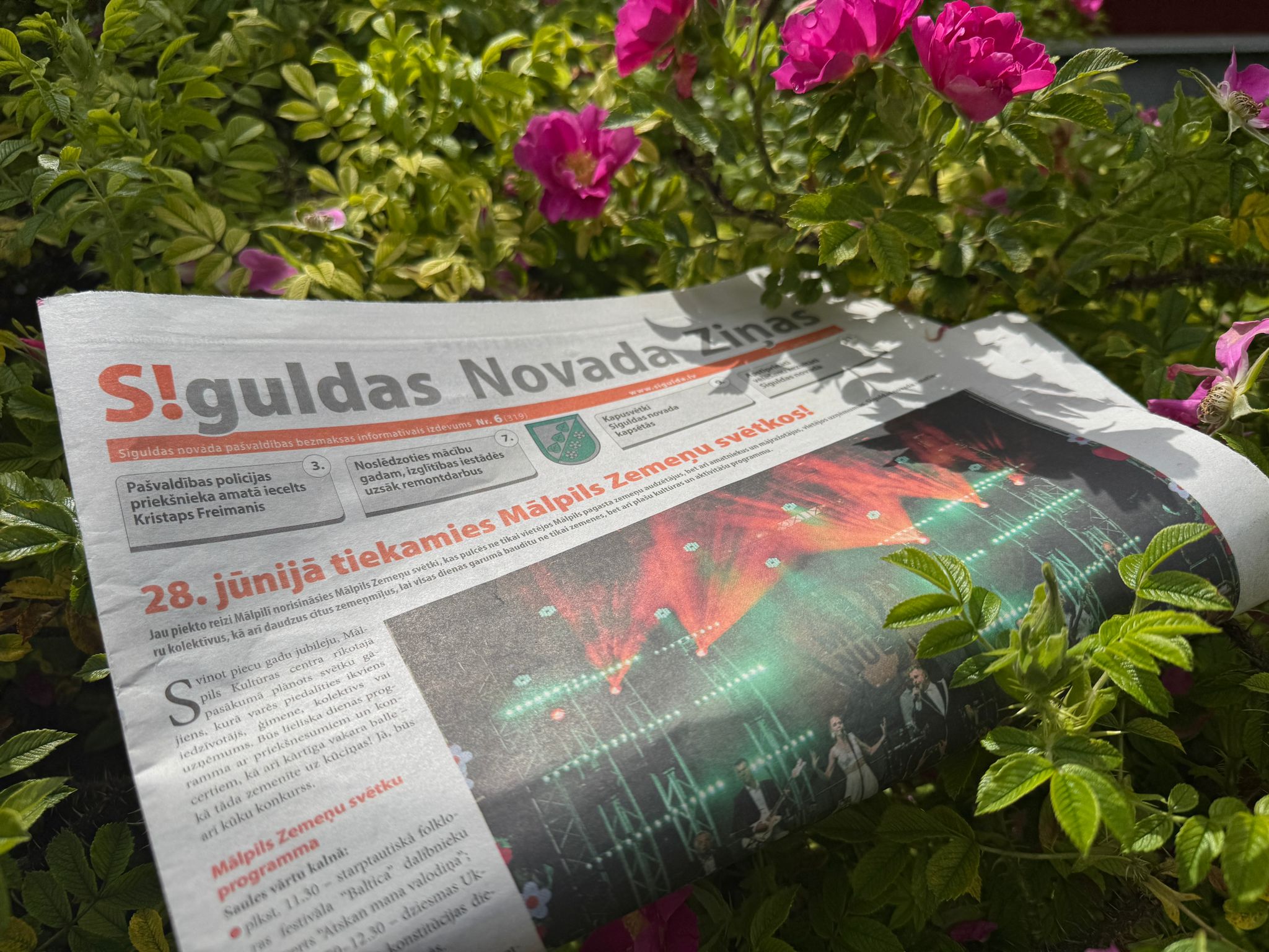 Iznācis pašvaldības informatīvā izdevuma “Siguldas Novada Ziņas” jūnija numurs