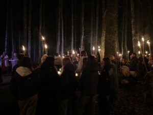 Lāčplēša dienas lāpu gājiens Lēdurgā