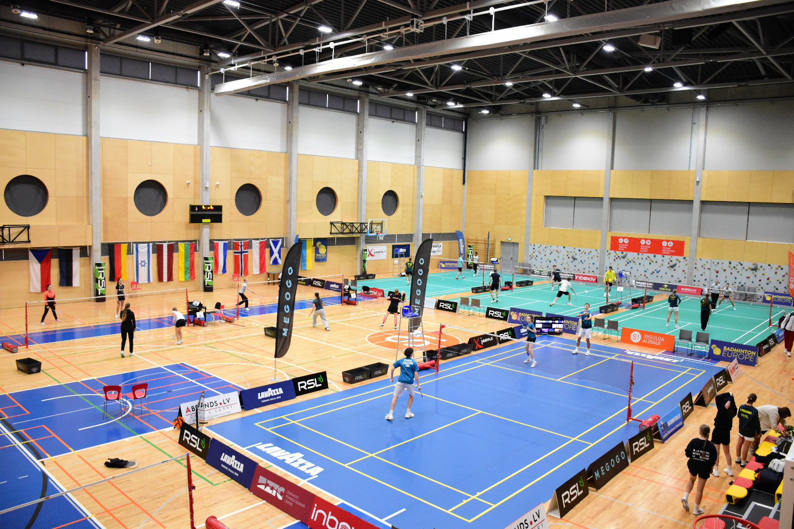Siguldas Sporta centrā notiks Eiropas U17 badmintona reitinga turnīrs