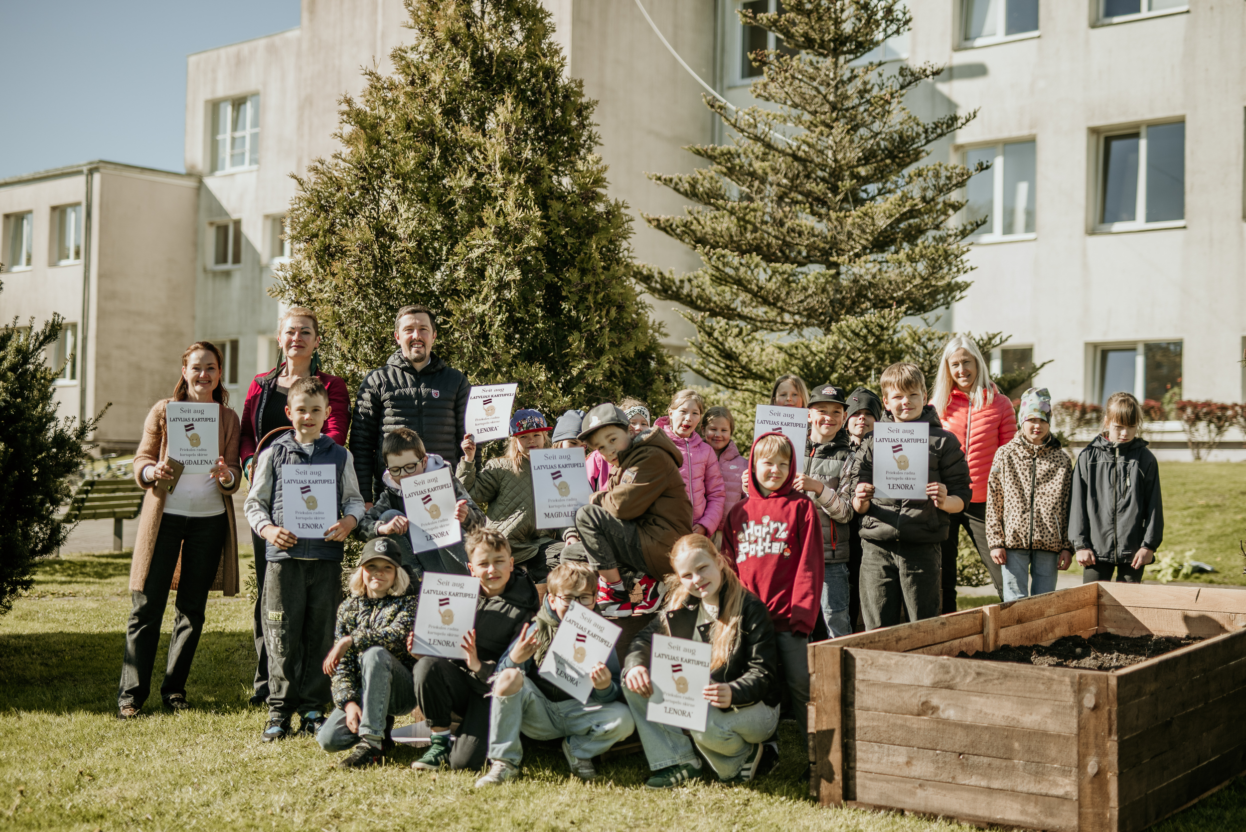 Siguldas novada skolu audzēkņi piedalās izglītojošā aktivitātē “Skolas dobes 2025”