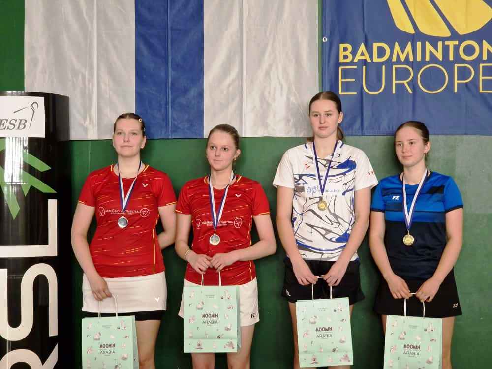 Novadniecēm panākumi starptautiskajā junioru pasaules reitinga turnīrā “RSL Finnish Junior 2025”