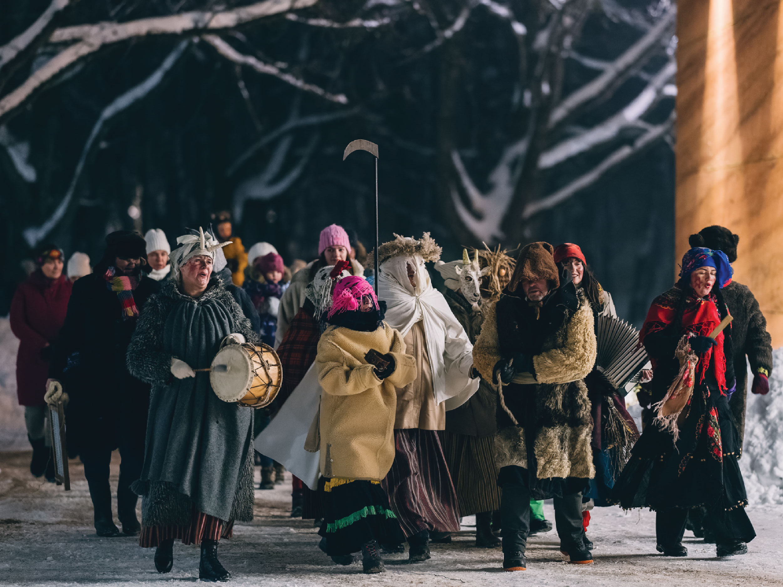 Folkloras kopa “Senleja” Ziemas saulgriežos aicina uz Bluķa vakaru Siguldā