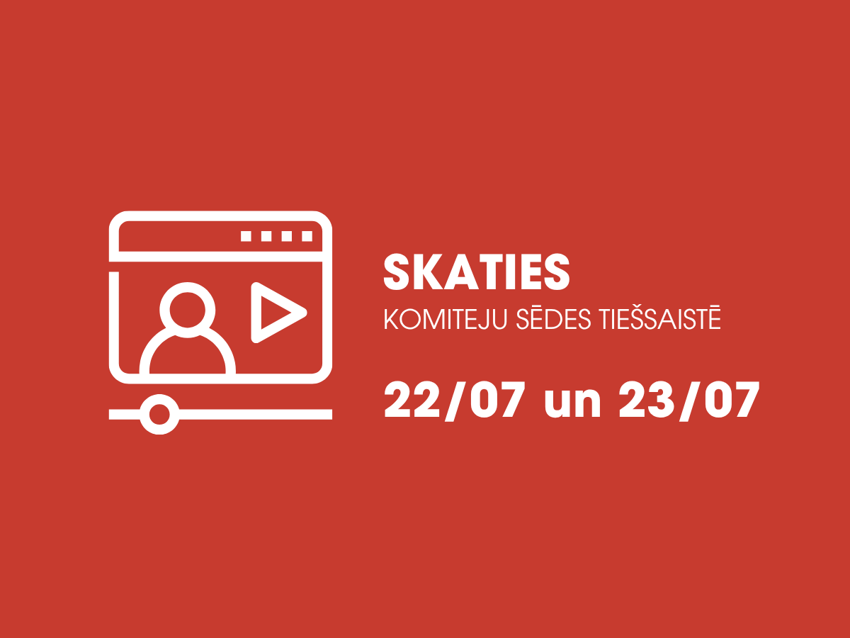 Šonedēļ notiks Siguldas novada pašvaldības komiteju sēdes; aicinām skatīties tiešraidē