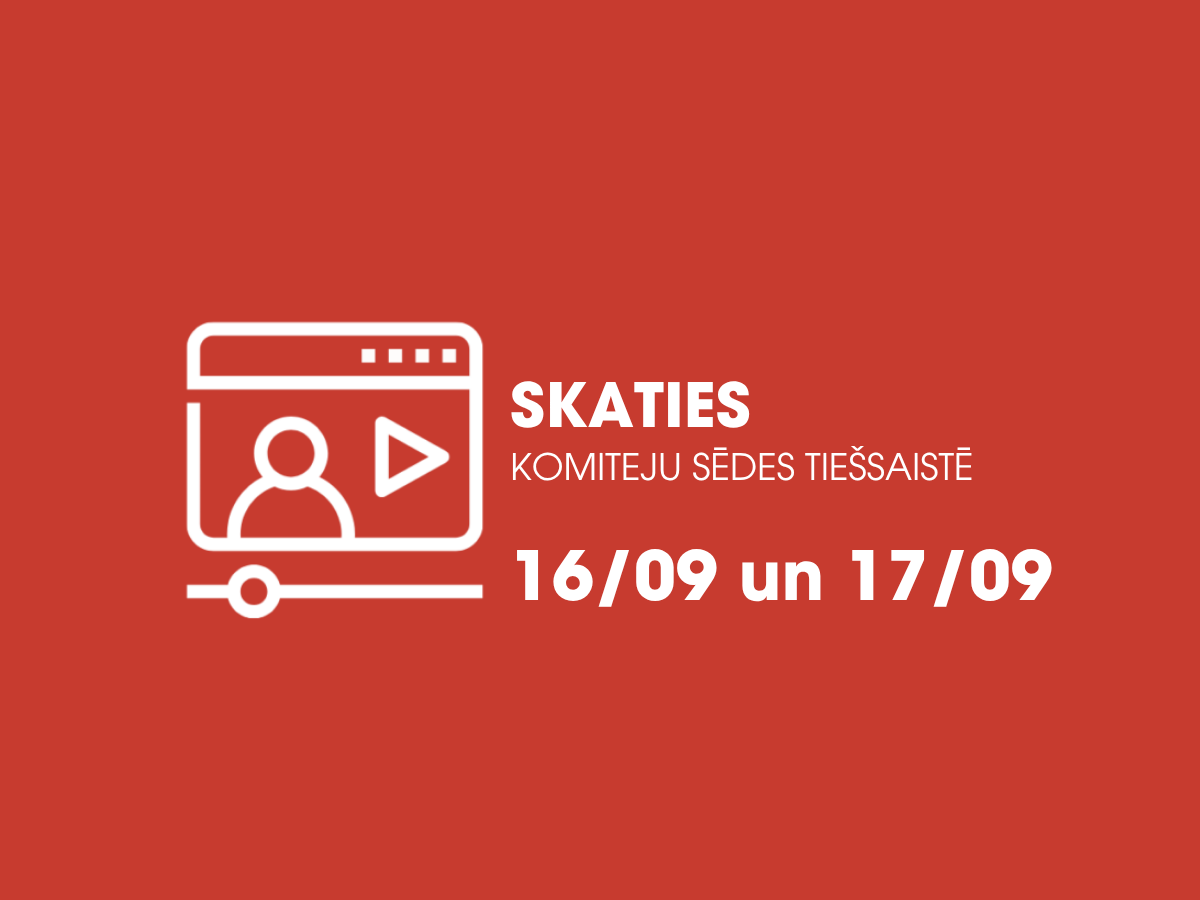 Šonedēļ notiks Siguldas novada pašvaldības komiteju sēdes; aicinām skatīties tiešraidē
