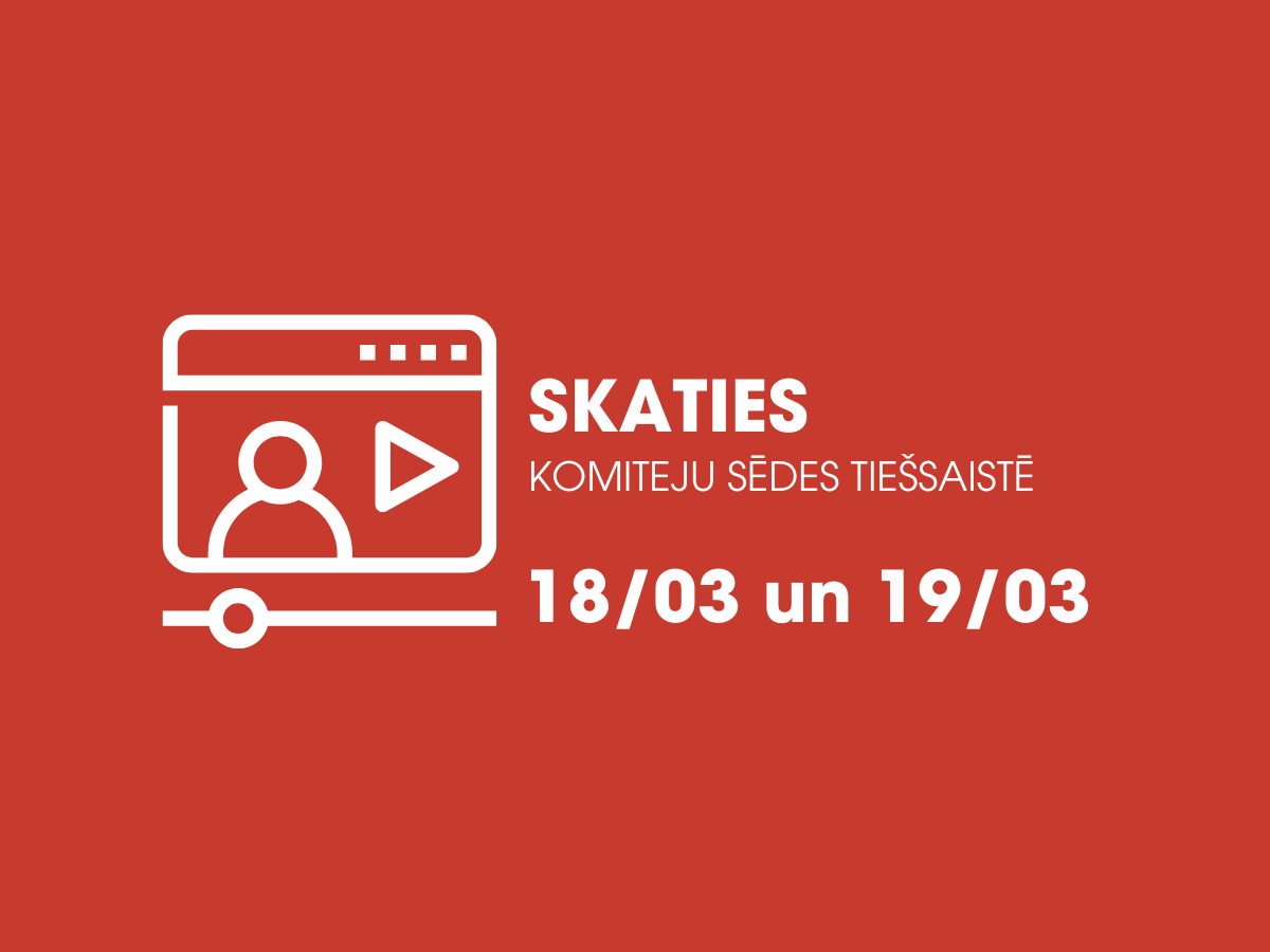 Šonedēļ notiks Siguldas novada pašvaldības komiteju sēdes; aicinām skatīties tiešraidē&nbsp;