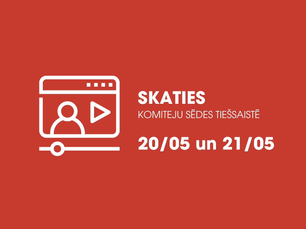 Šonedēļ notiks Siguldas novada pašvaldības komiteju sēdes; aicinām skatīties tiešraidē
