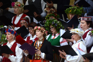 54. Inčukalna Dziesmu dienu Aleksandra parka estrādē