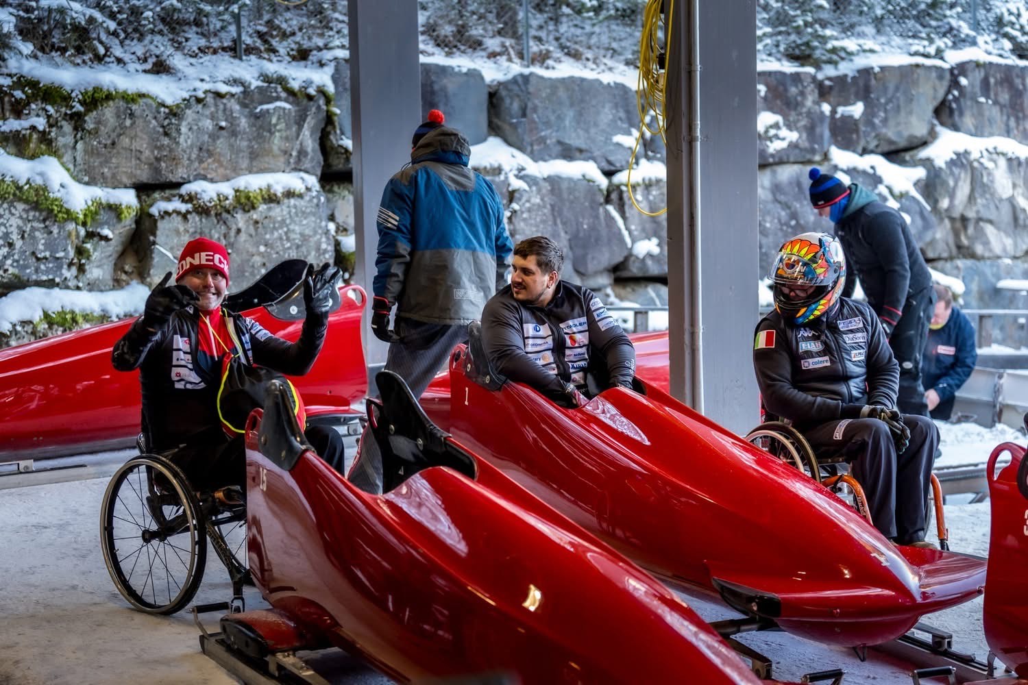 Nedēļas nogalē bobsleja un skeletona trasē “Sigulda” notika divi Pasaules kausa posmi parabobslejā