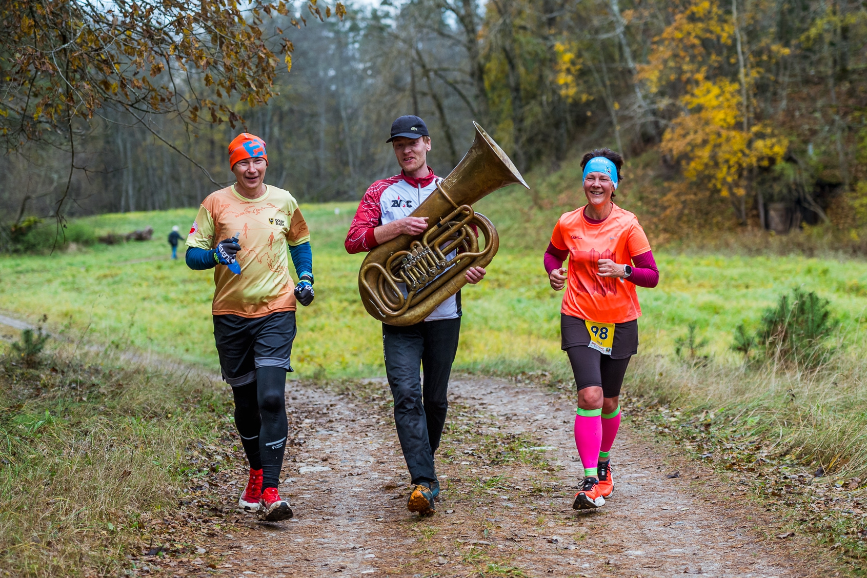 Aizvadīts skrējiena/nūjošanas pārgājiens Sigulda–Nurmiži–Sigulda