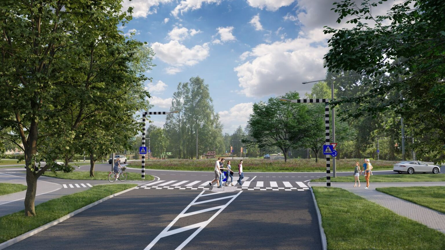 Atsākušies pārbūves darbi Siguldā; no 6. maija slēgta dzelzceļa pārbrauktuve Rīgas ielā