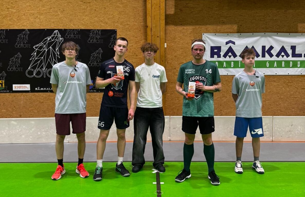 Florbola komanda “FS Sigulda” mājas spēlē izcīna uzvaru