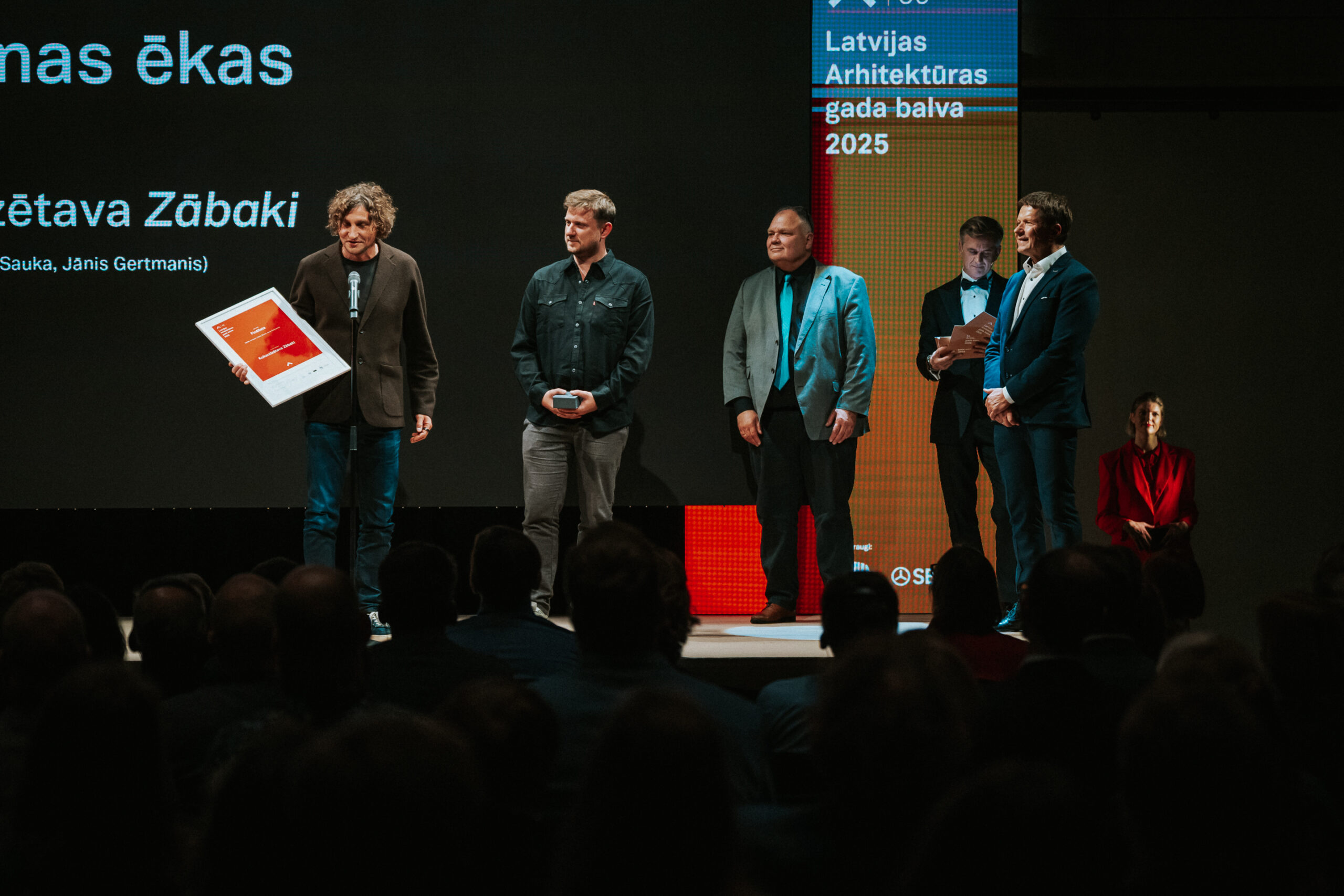 Kokaudzētava “Zābaki” saņem specbalvu Latvijas Arhitektūras gada balvas 2025 apbalvošanā