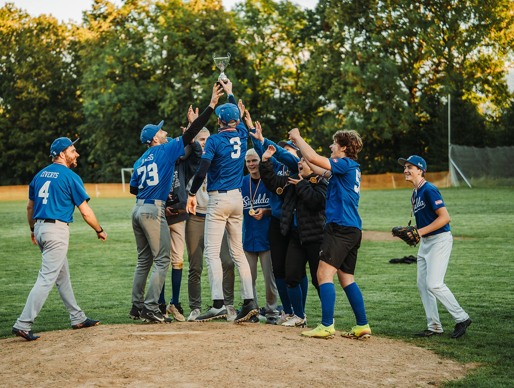 Siguldas beisbola klubs izcīna čempionu titulu