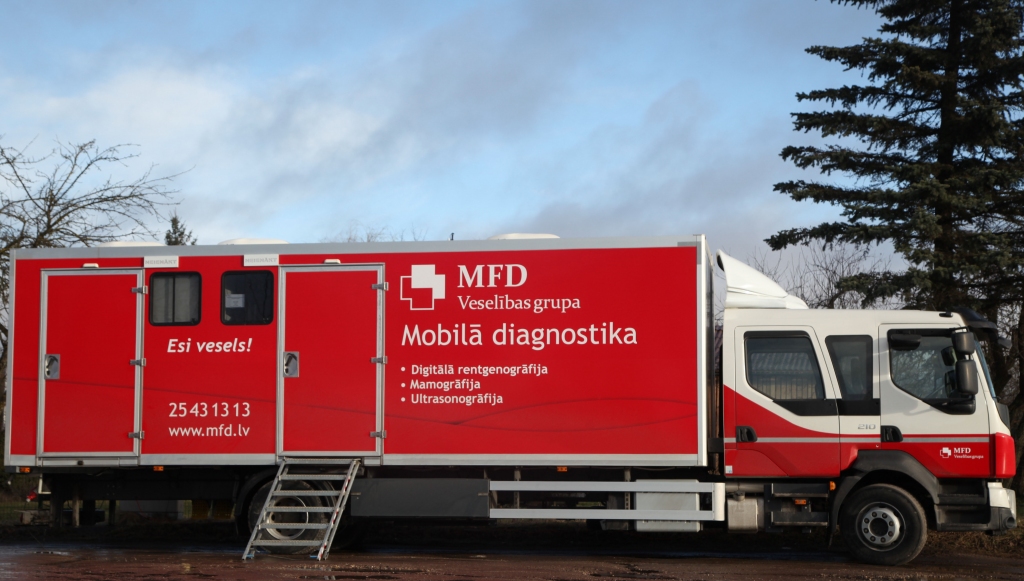 17. decembrī Siguldā būs pieejams mobilais mamogrāfs