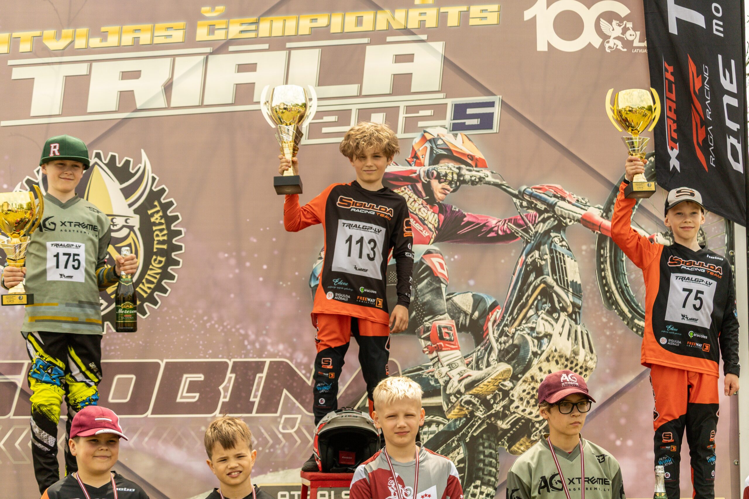 “Sigulda Racing Team” triālistiem veiksmīgs starts Grobiņā