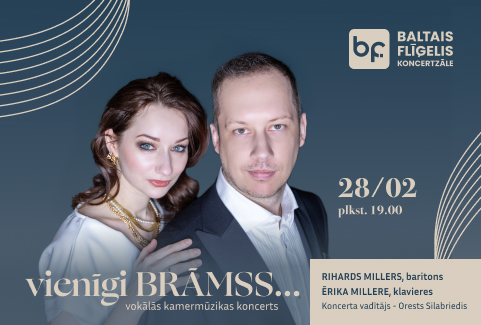 Kamermūzikas koncertprogramma “VIENĪGI BRĀMSS…”