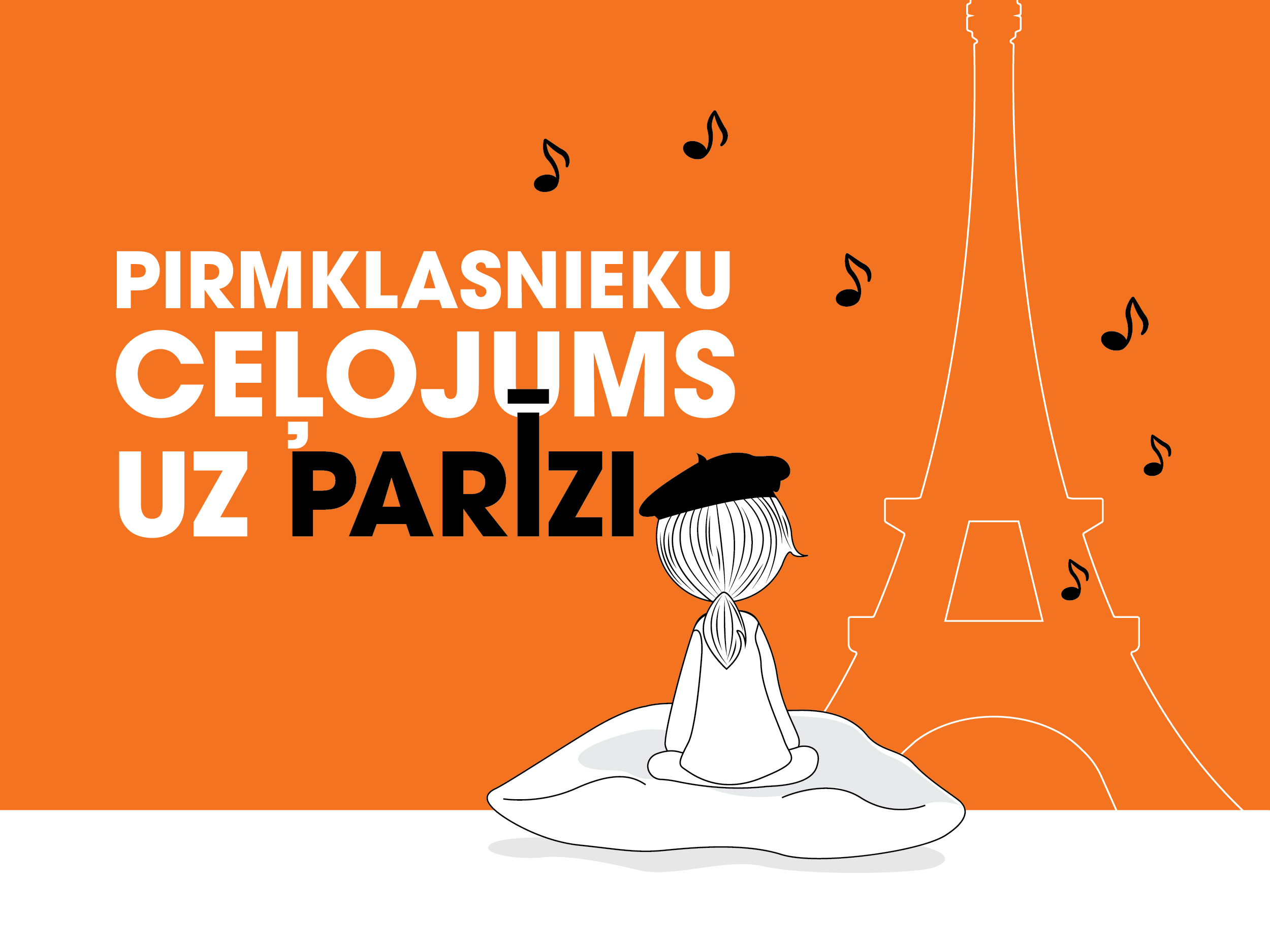 Pirmklasnieki dosies muzikālā ceļojumā uz Parīzi