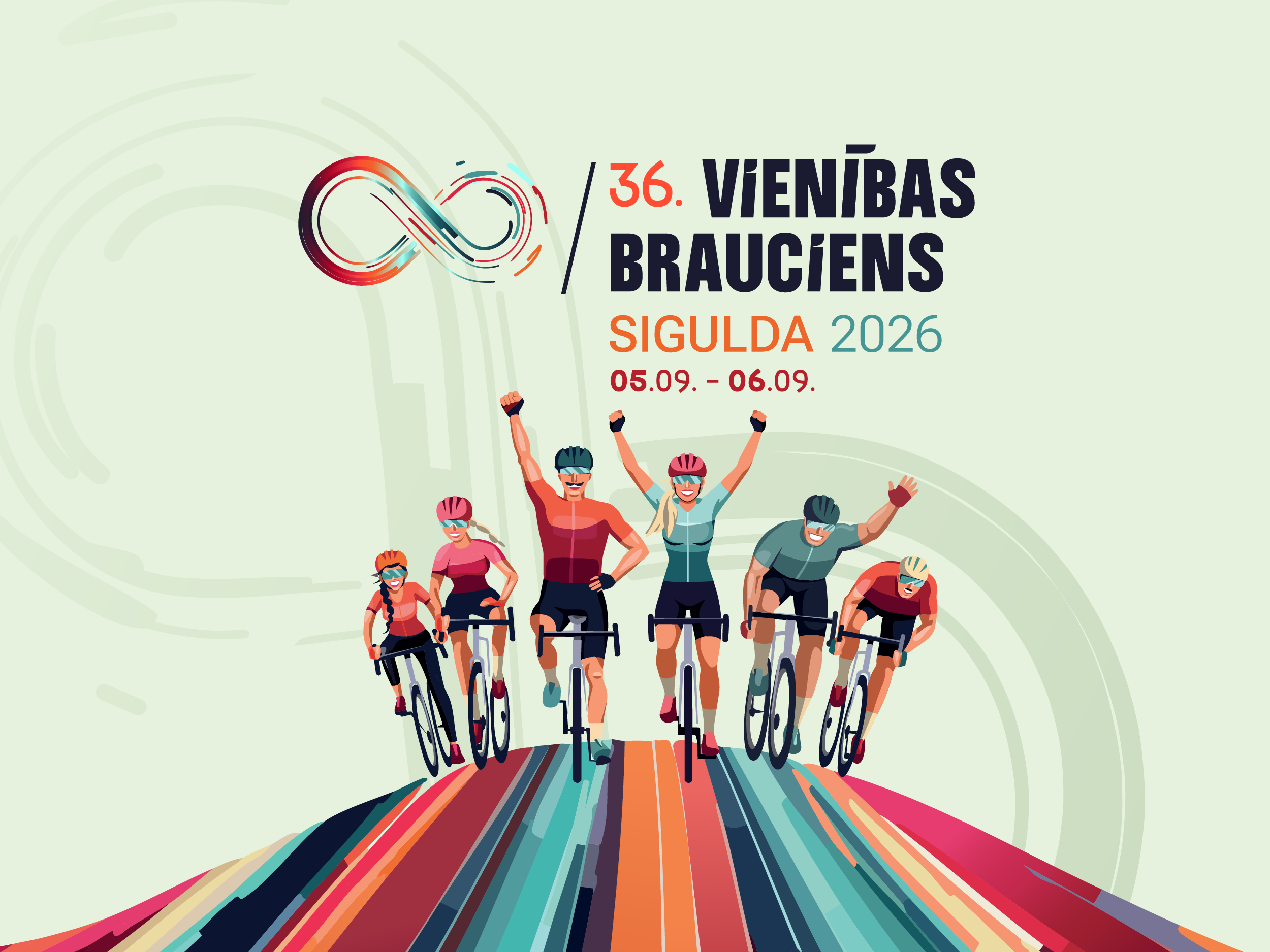 36. Latvijas riteņbraucēju Vienības velobrauciena laikā gaidāmas satiksmes organizācijas izmaiņas