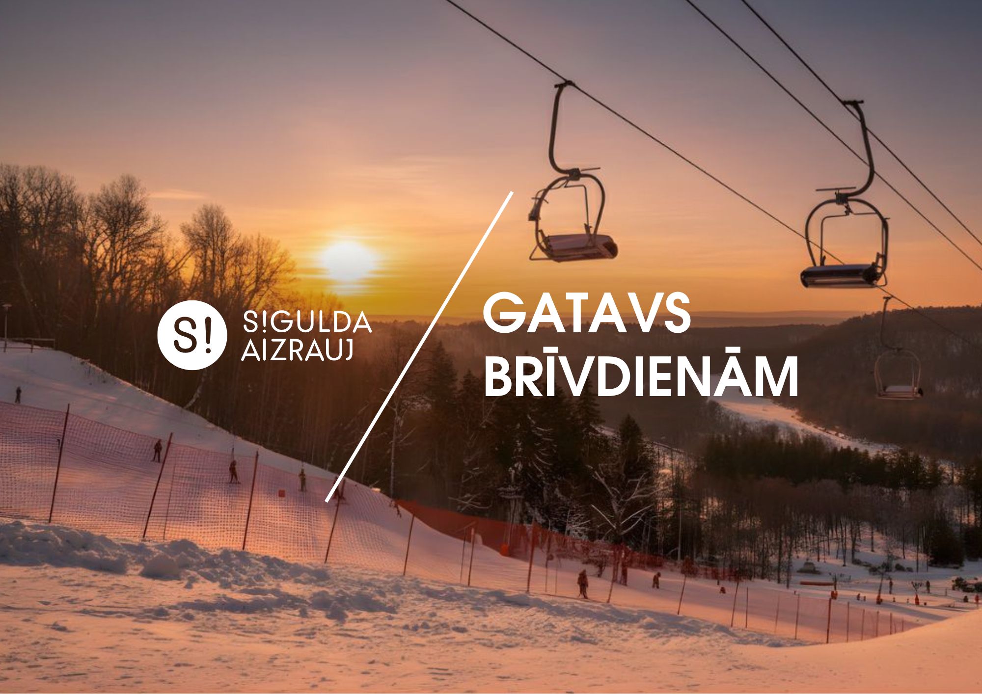 Šonedēļ Siguldas novadā: kalnu slēpošanas sacensības, “S!-Fischer 2026” skolēnu čempionāts distanču slēpošanā, pasākums senioriem un citi notikumi