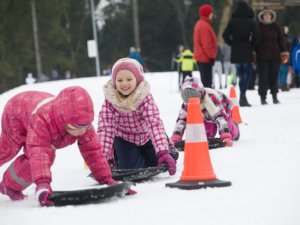 Pasaules sniega diena Siguldas Sporta un aktīvās atpūtas centrā