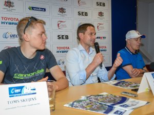 SEB MTB Eiropas XCM čempionāta preses konference