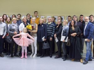 Mākslinieces Zandas Pučes izstādes „Ex-libri art voyage” atklāšana Siguldas novad