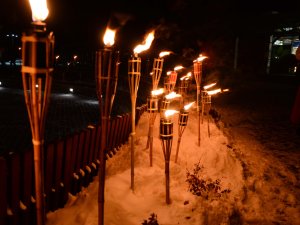 Lāčplēša dienas lāpu gājiens Siguldā