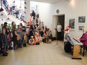 Rūķu koncerts Mākslu skolā „Baltais Flīģelis”