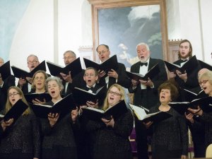 Dartmutas koledžas (ASV) Hendeļa biedrības kora un jauktā kora „Atvars” koncerts Siguldas evaņģēliski luteriskajā baznīcā