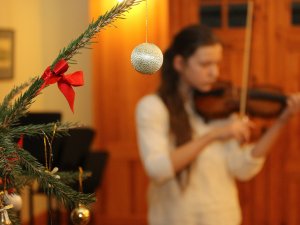 Mākslu skolas „Baltais Flīģelis” Ziemassvētku koncerts Turaidā