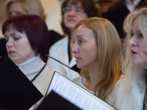 Jauktā kora „Spārni” Zvaigznes dienas koncerts Siguldas Romas katoļu baznīcā