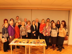 Tikšanās ar Gunāru Jākobsonu sarunu ciklā „Mana laimes formula” Siguldas pagasta Kultūras namā