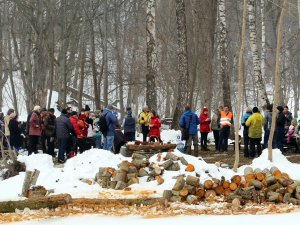 Parkveida ainavas atjaunošanas talka Turaidas muzejrezervātā