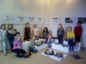 Siguldas Mākslu skolas „Baltais Flīģelis” mākslas nodaļas 2.klses audzēkņu darbu izstāde „Bruņurupuču lēnais valsis”