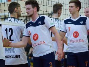 Volejbola draudzības spēle „Sigulda”–Nacionālās pirmās līgas komanda „Fono” Siguldas Sporta centrā