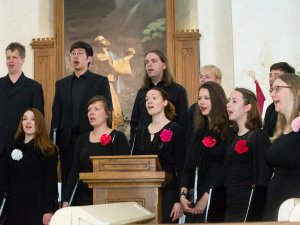 Siguldas novada svētki. Brēmenes Mākslu akadēmijas kamerkora koncerts Siguldas evanģēliski luteriskajā baznīcā