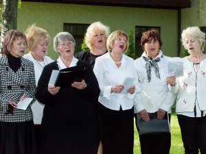 Deportāciju un komunistiskā genocīda upuru atceres pasākums pie piemiņas akmens „Lielā Stēla”