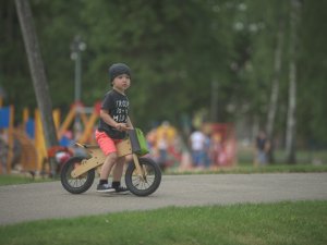 Biedrības „Mēs esam siguldieši” pankūku brokastis Raiņa parkā
