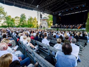 XXV Starptautiskie Siguldas Opermūzikas svētki. Galā koncerts Siguldas pilsdrupu estrādē