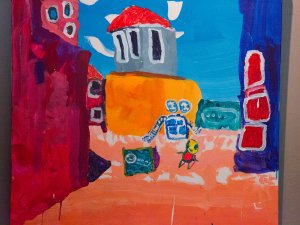 Lindu ģimenes izstādes „Mīlestības lidojums” atklāšana Kultūras un mākslas telpā „Siguldas tornis”