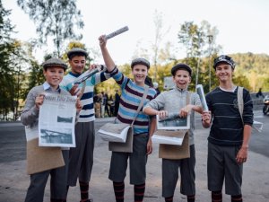 Pārbūvētā tilta pār Gauju atklā